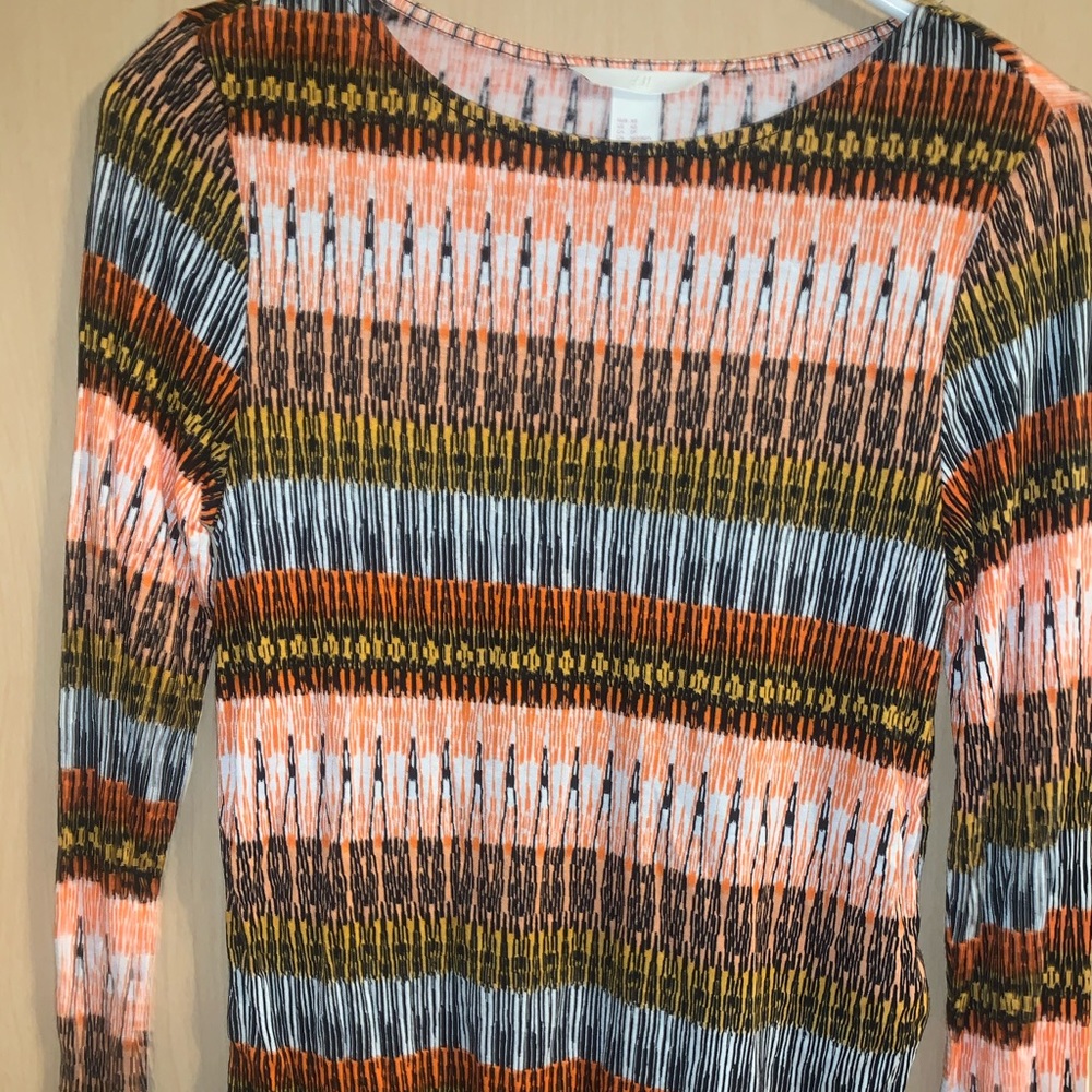 H&M Patterned long sleeve shirt